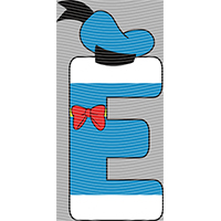 Cartoon letters-CL 164